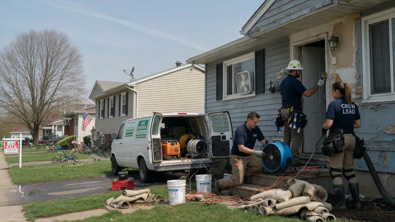 Flood Cleanup in Sipesville, PA near me