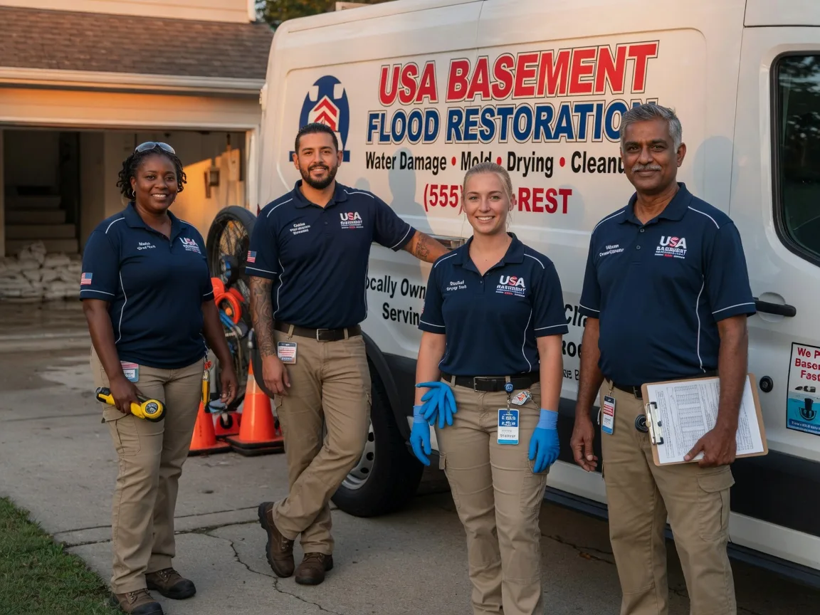 Basement Flood Cleanup company in Sipesville, PA